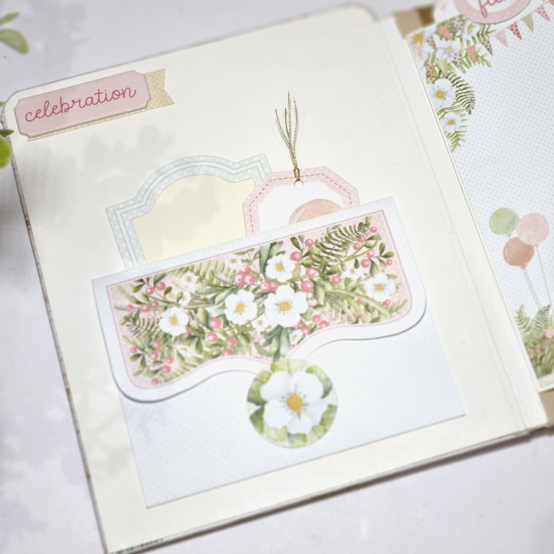 Álbum Scrapbook Aniversário Woodland Cuties