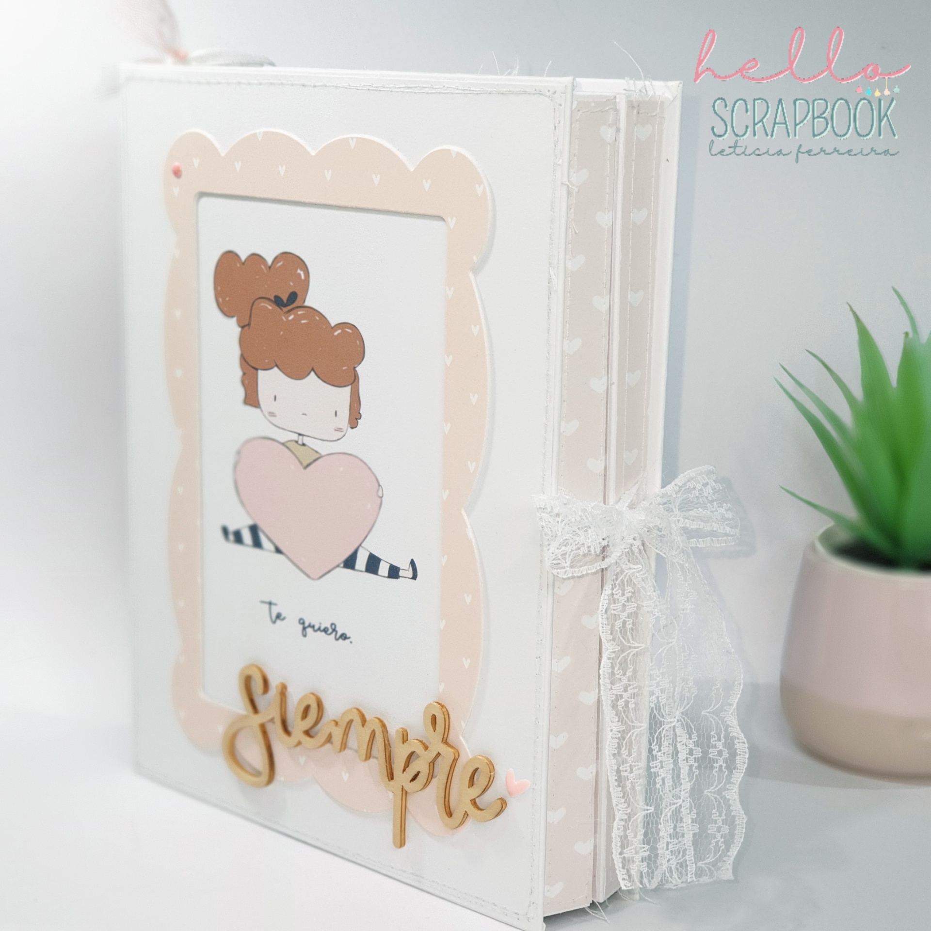 Álbum Fotos Scrapbook "Te quiero Siempre"