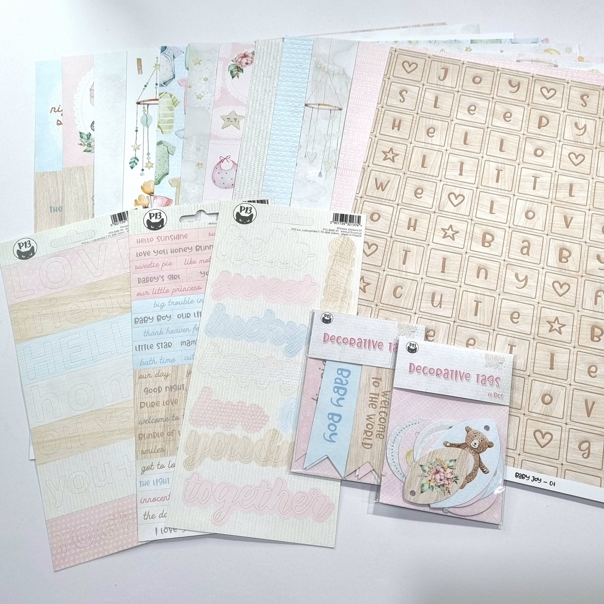 Kit Especial Essenciais Baby Joy P13 Paper Products