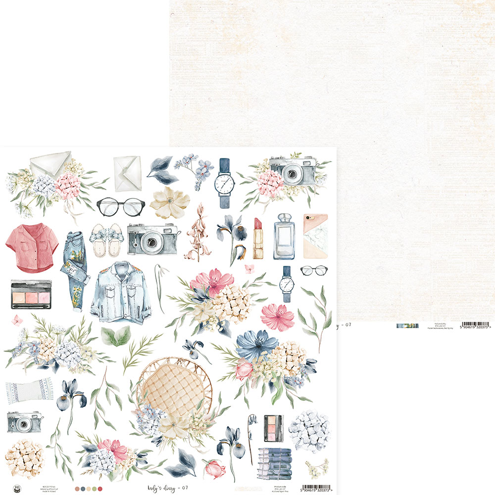 Bloco 12" Lady's Diary P13 Paper Products