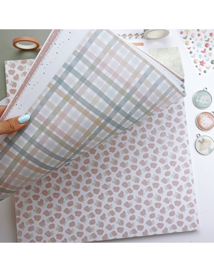 Stack Papéis 12" CeliAlice Alua Cid