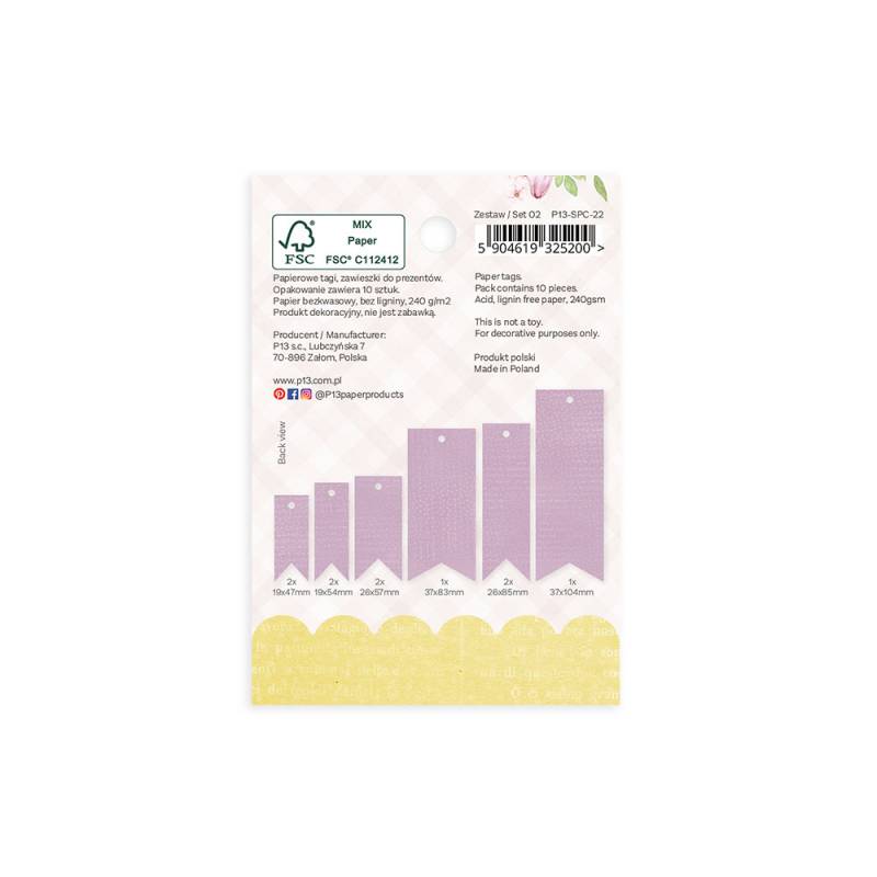 Decorative Tags 02 Spring is Calling P13 Paper Products