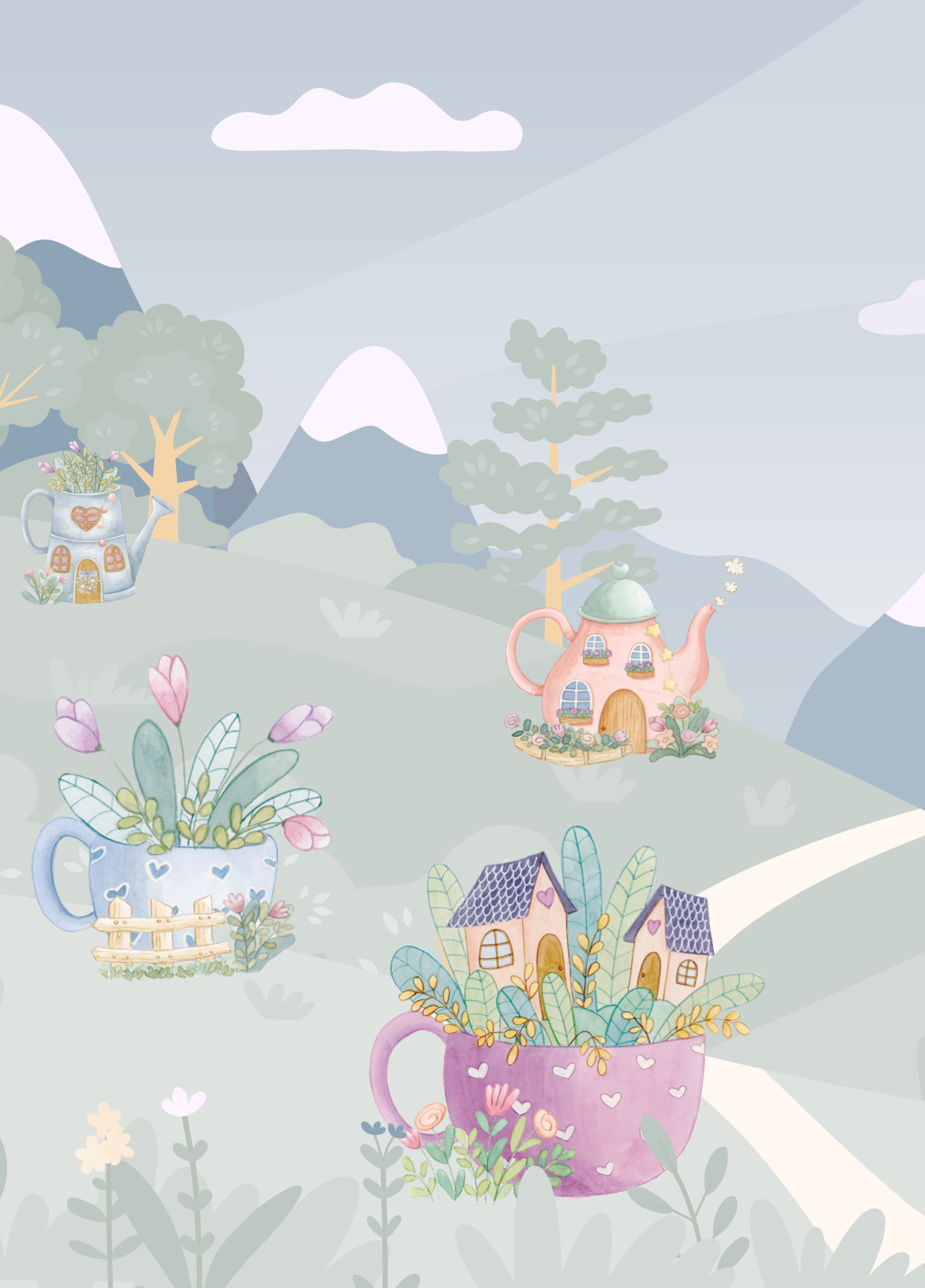 Bloco papéis pequeno Positiva Johanna Rivero