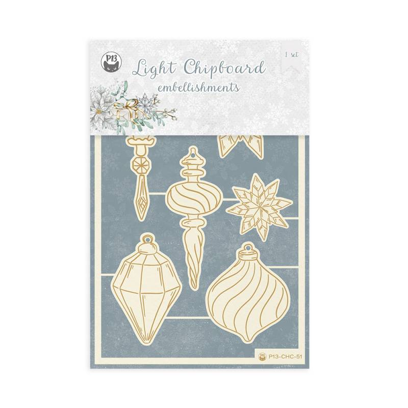 Chipboard Embellishments08 Christmas Charm P13 Paper Products