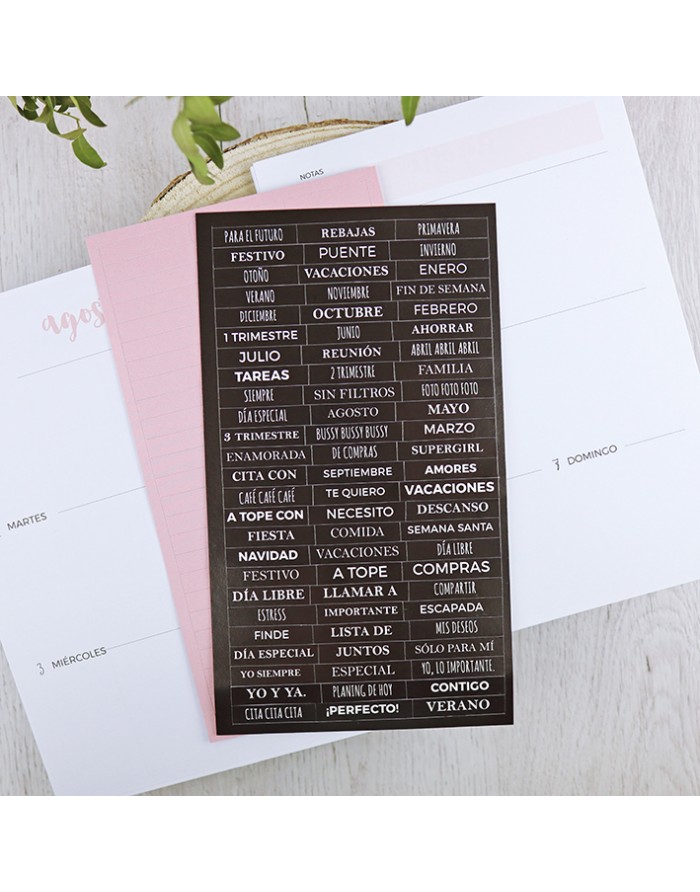 Autocolantes "NI TAN MAL" Alua Cid