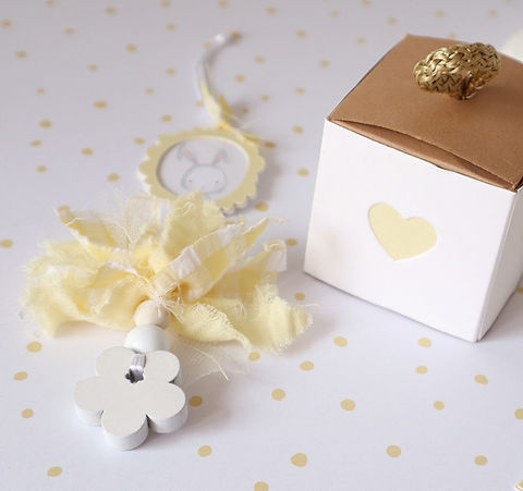 Adorno Lombadas + Caixa Amarelo Alegria Mandarina & Lima