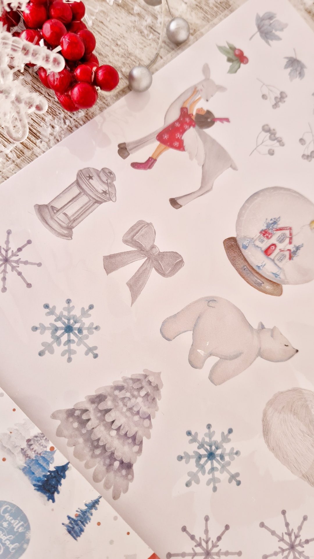 Die Cuts Cuento de Navidad Mandarina & Lima