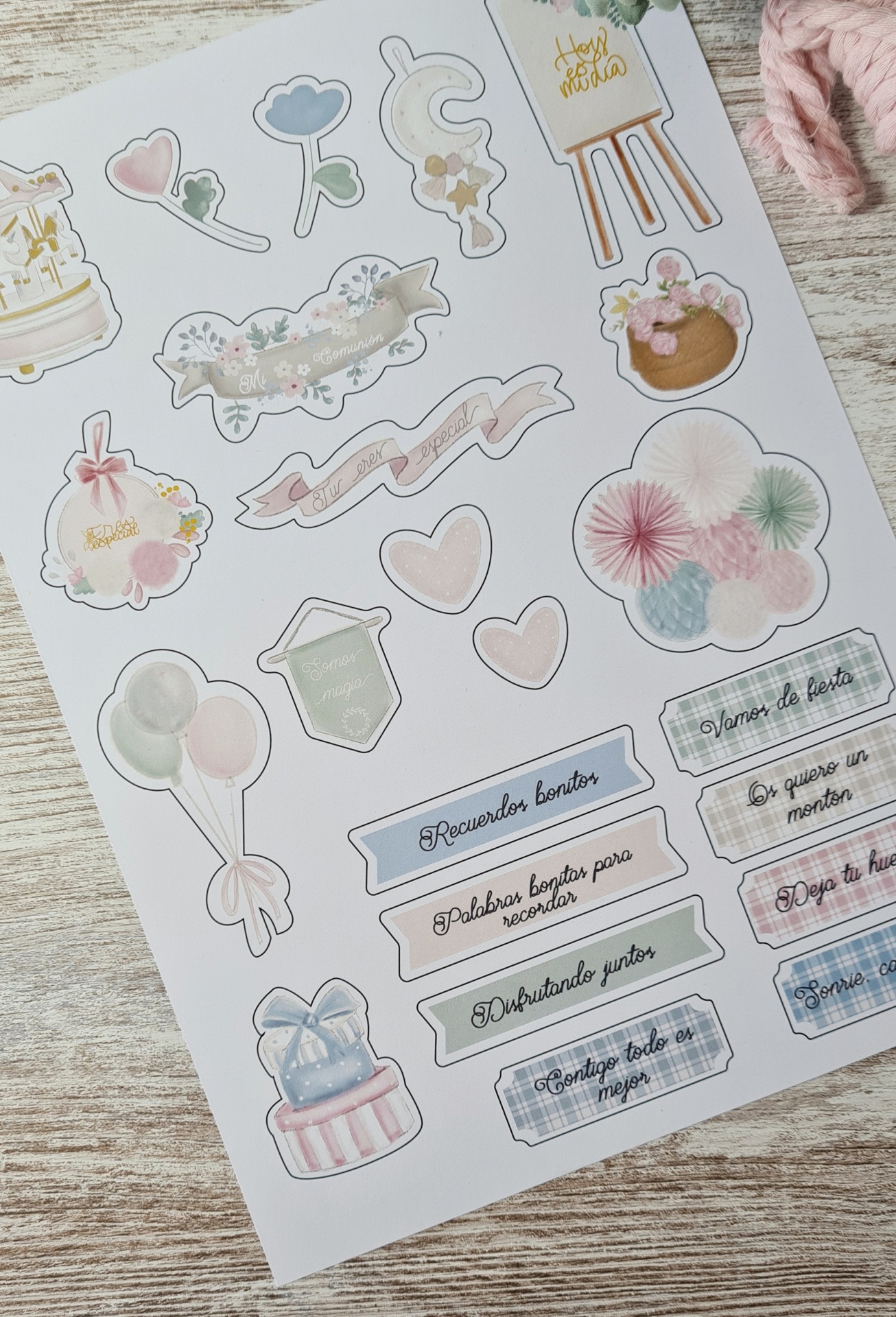 Die Cuts Eres Especial Mandarina & Lima