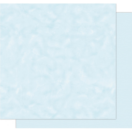 Papel decorativo azul claro com textura e padrão para scrapbook