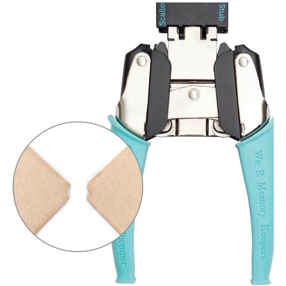 Corner Chomper Azul claro Stub/Scallop