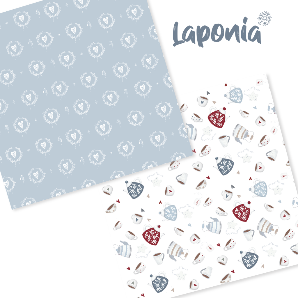 Bloco papéis Laponia Mariquilla