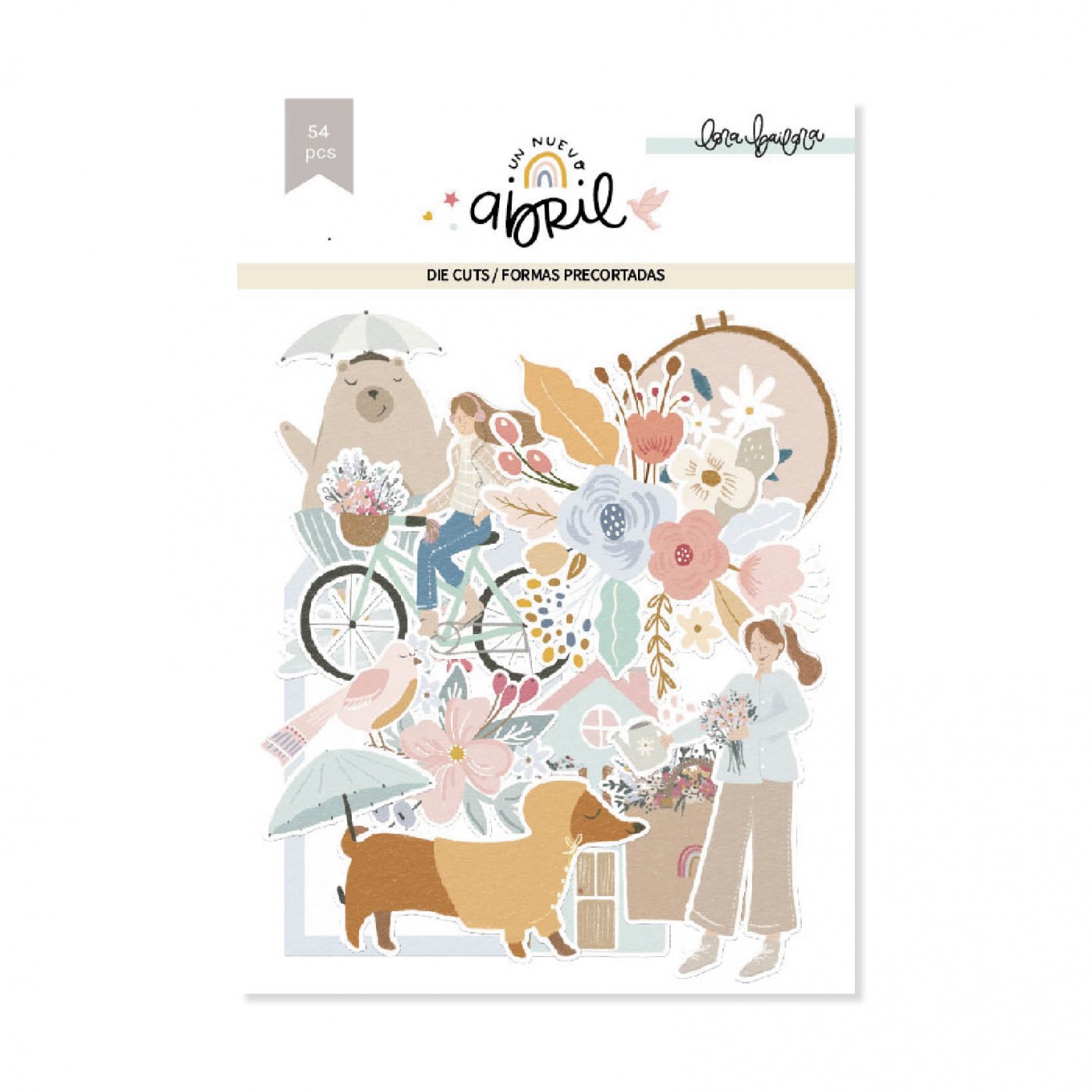 Die Cuts Un Nuevo Abril Lora Bailora