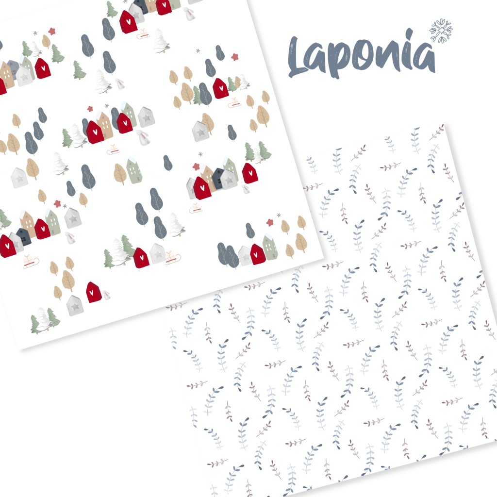 Bloco papéis Laponia Mariquilla