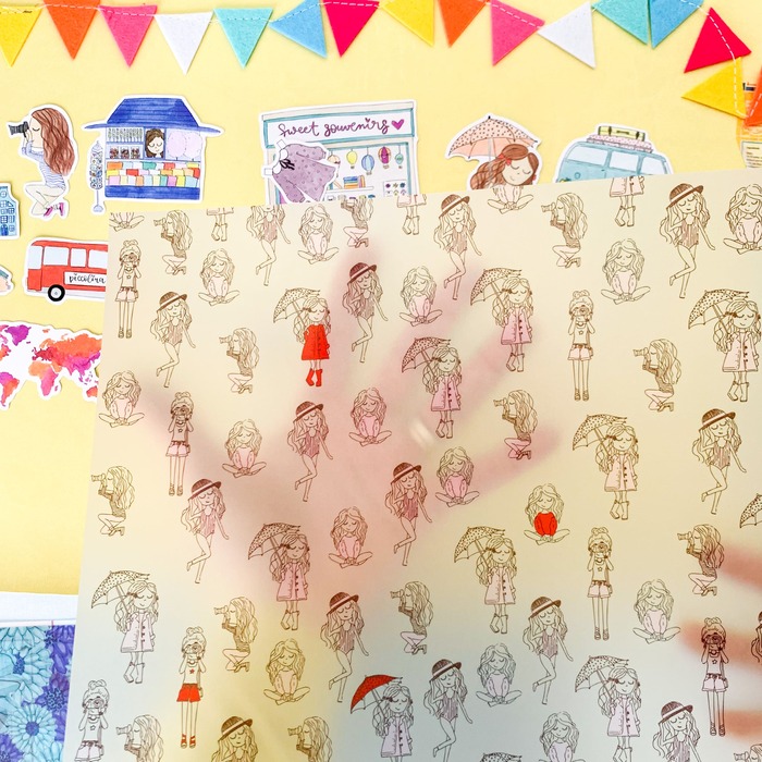 Set 5 Papéis Vegetais | Piccolina Brava II