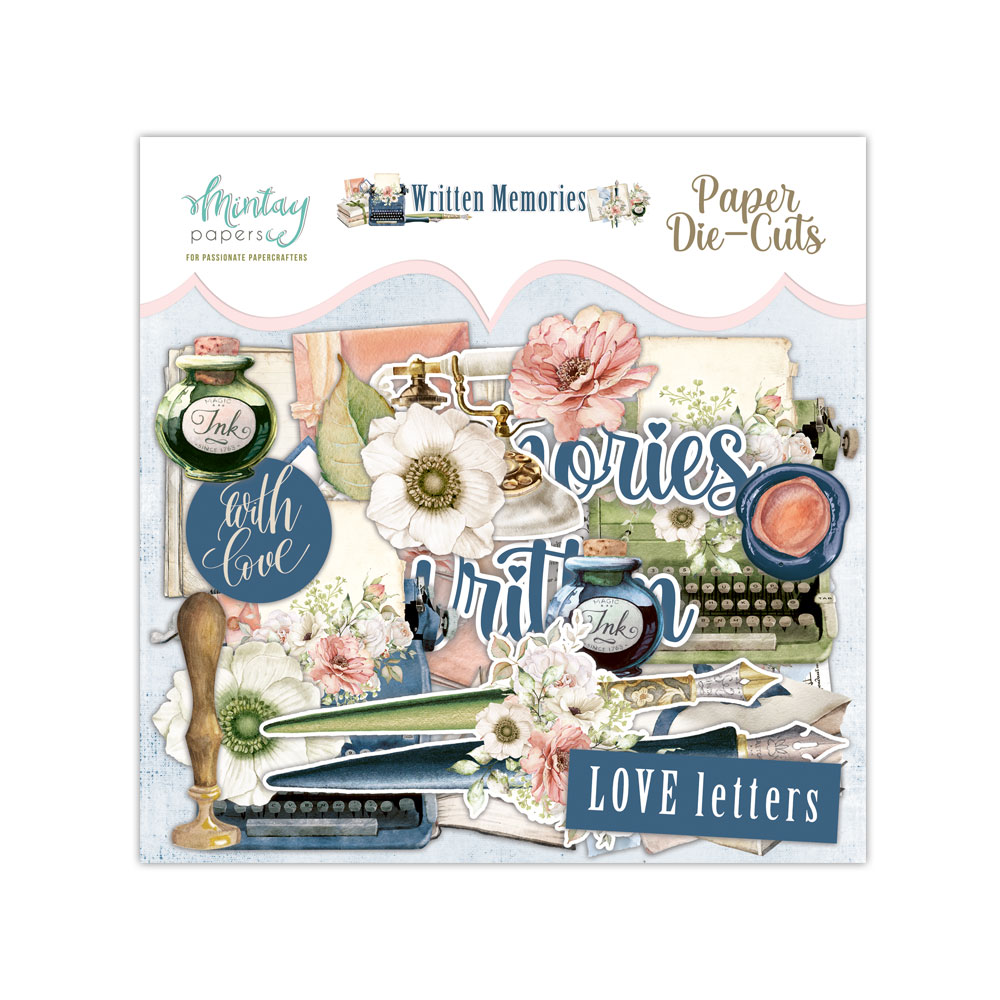 Die Cuts WRITTEN MEMORIES Mintay Papers
