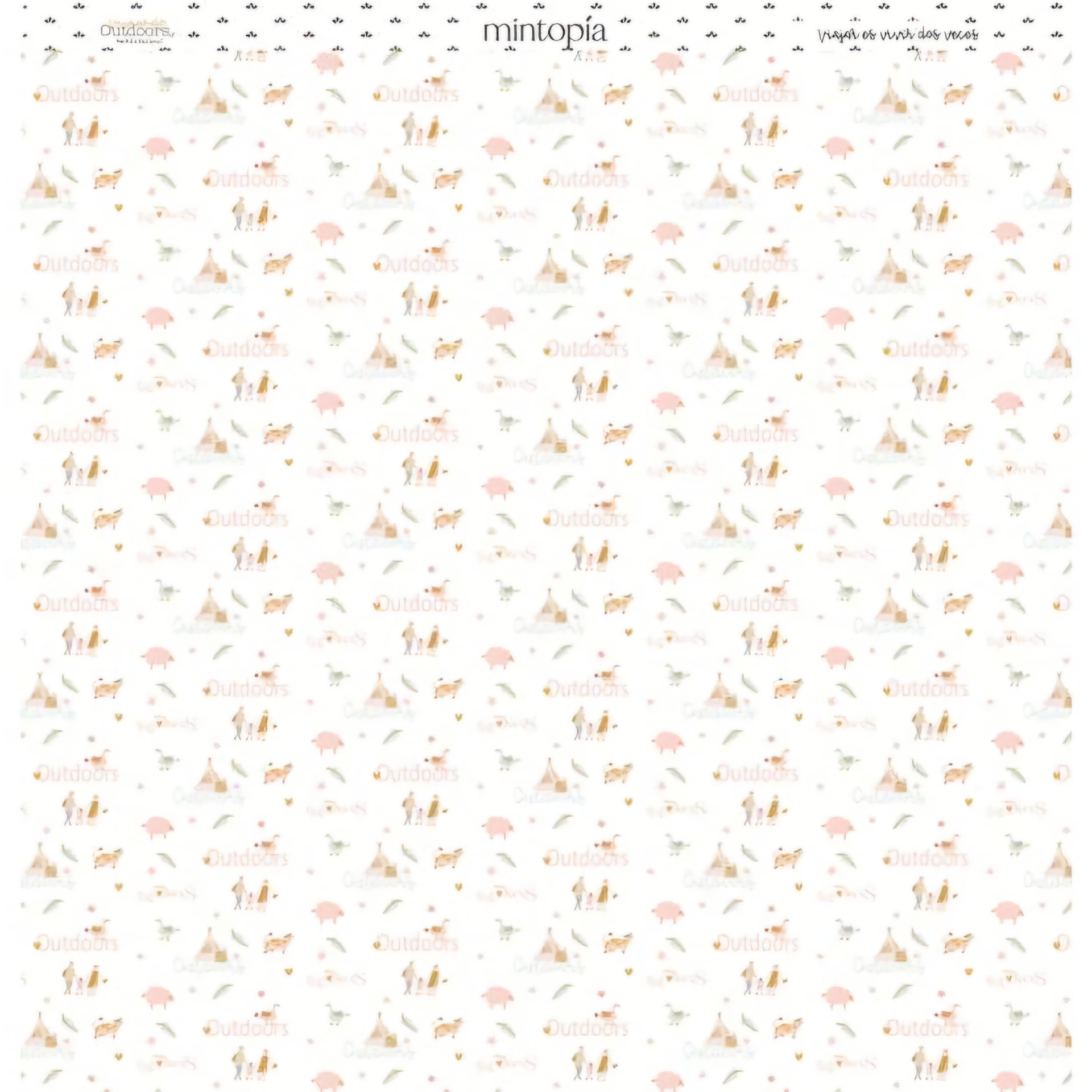 Bloco Papéis 12"x12" Outdoors by Pili Sallent