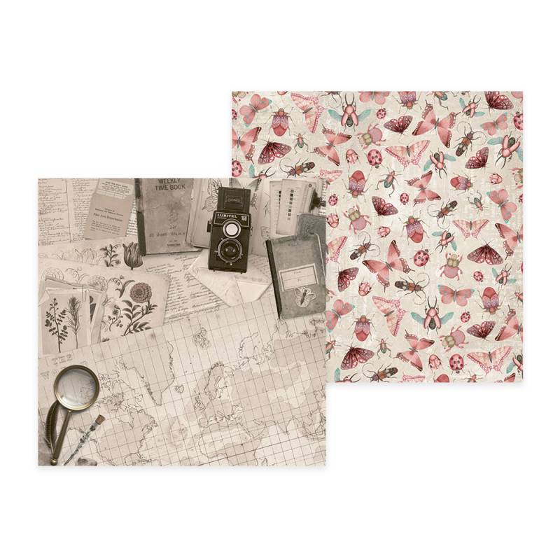 Bloco 6"x6" Naturalist P13 Paper Products