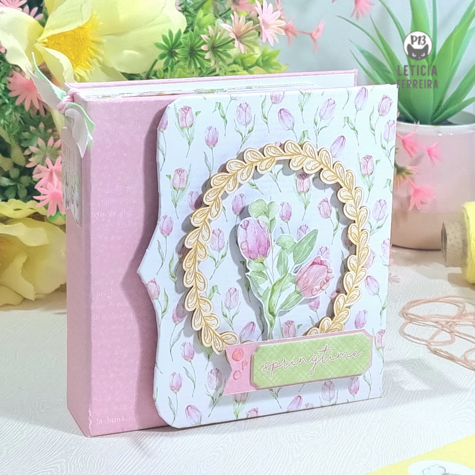 Bloco 12"x12" Spring is Calling P13 Paper Products