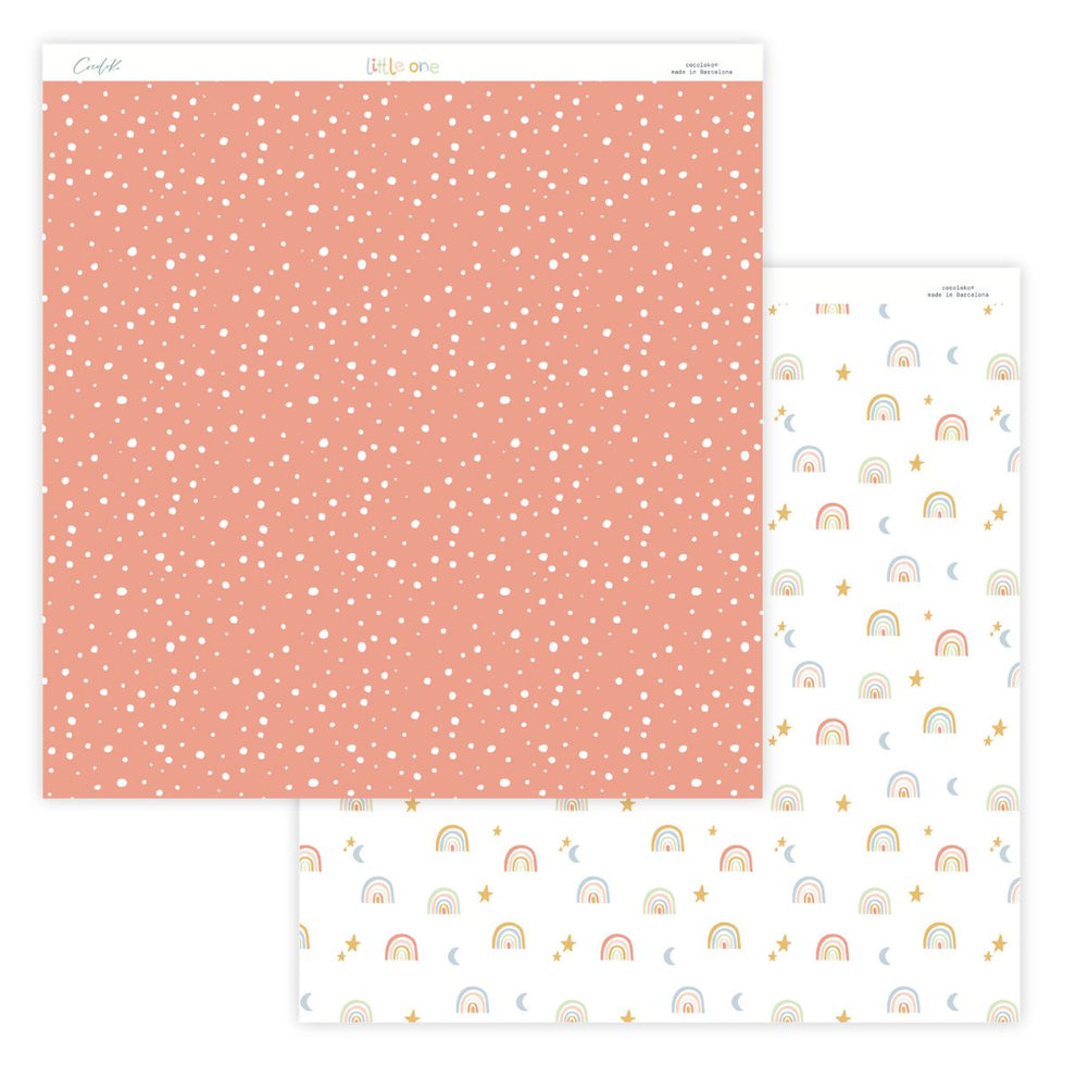 Bloco 24 papéis 12"×12" Little One Cocoloko