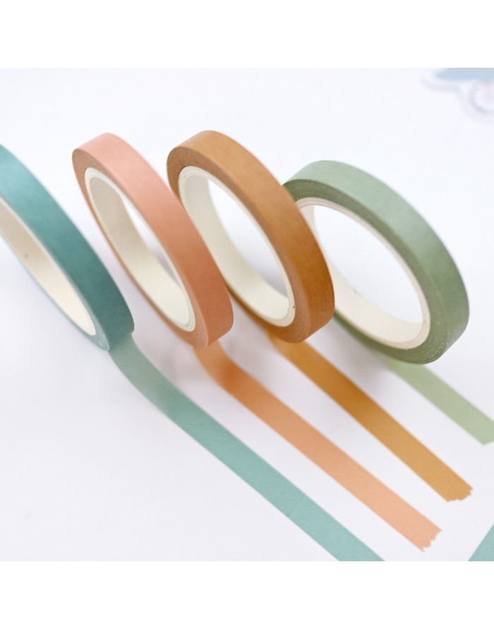 Washi Tape Set 4 Cores CeliAlice Alua Cid