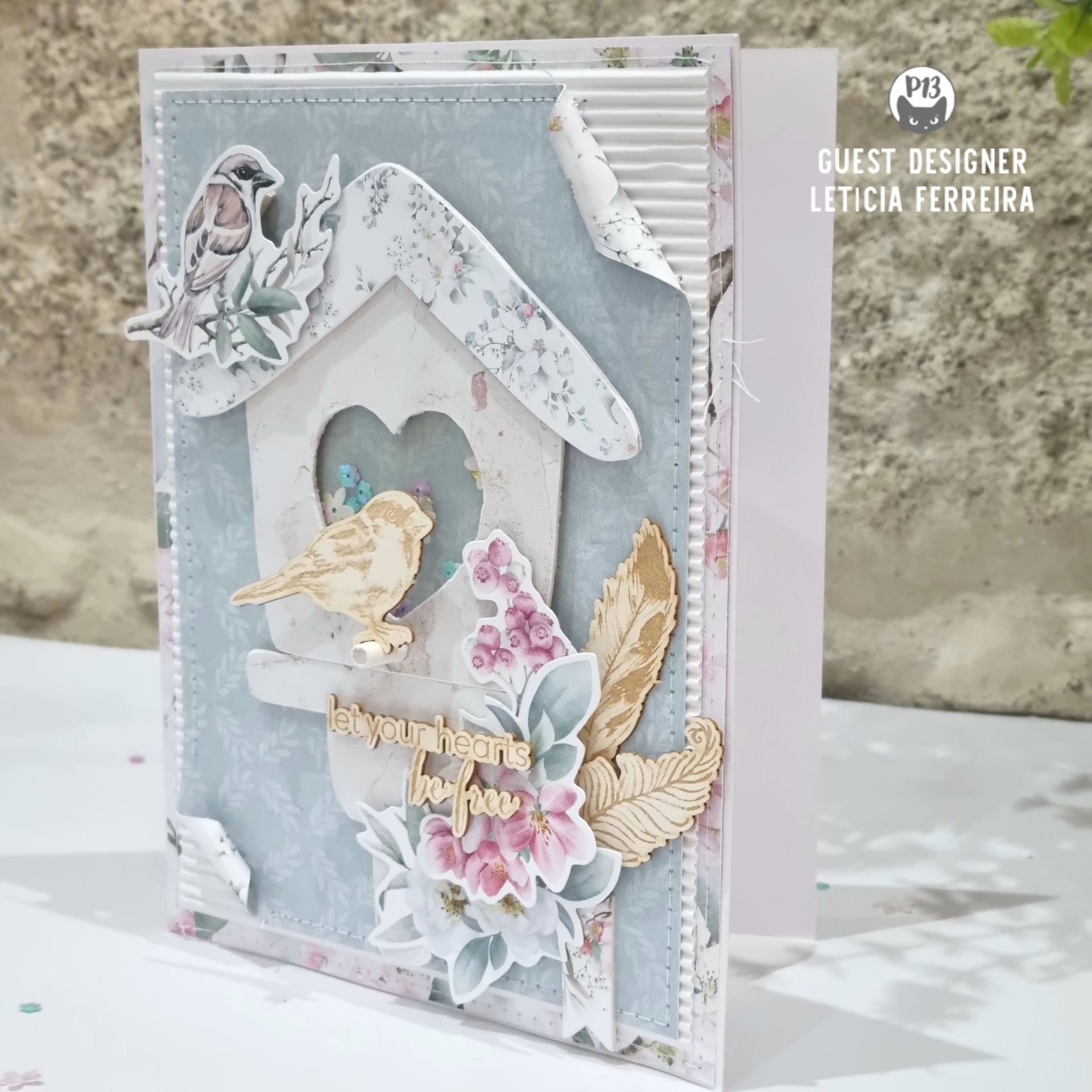 Tutorial Online Cardmaking Gaiola