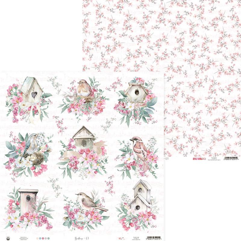 Bloco 12" Birdhouse P13 Paper Products