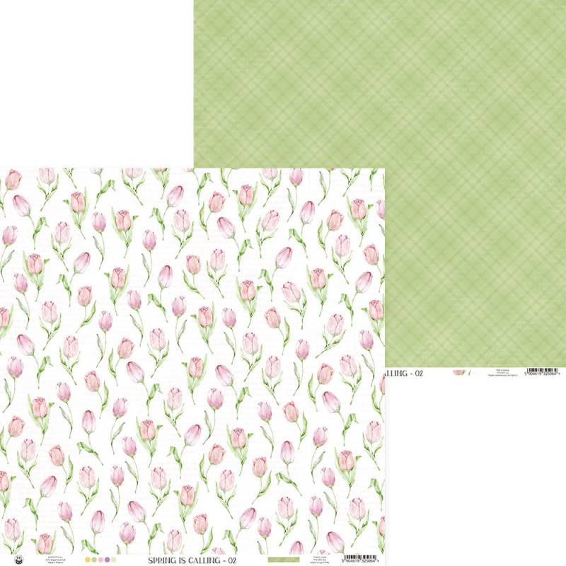 Bloco 12"x12" Spring is Calling P13 Paper Products