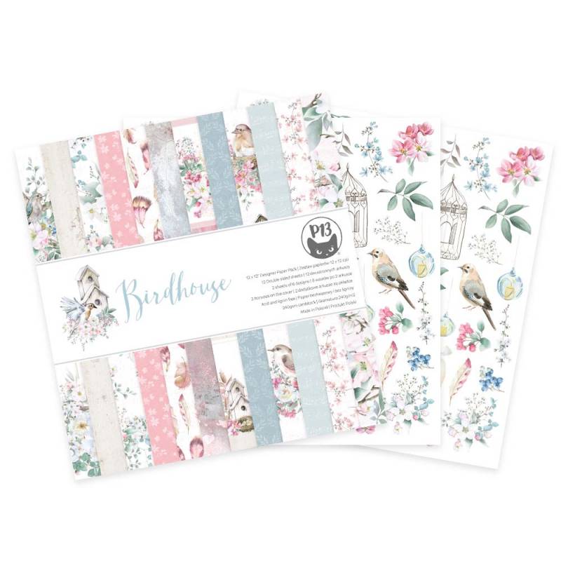 Bloco 12" Birdhouse P13 Paper Products