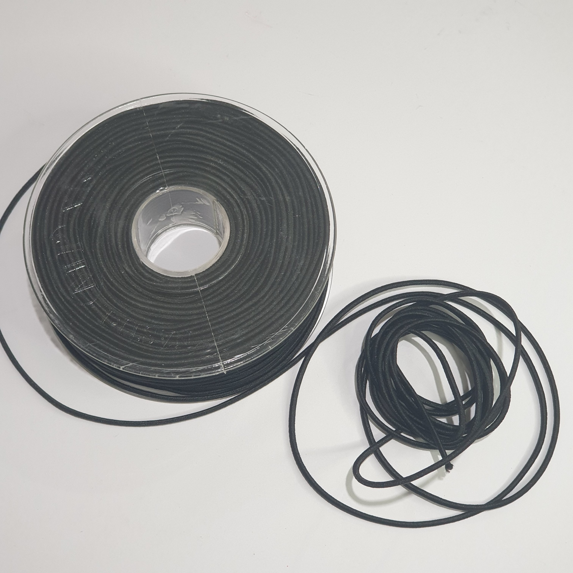 1 metro Fio Elástico PRETO