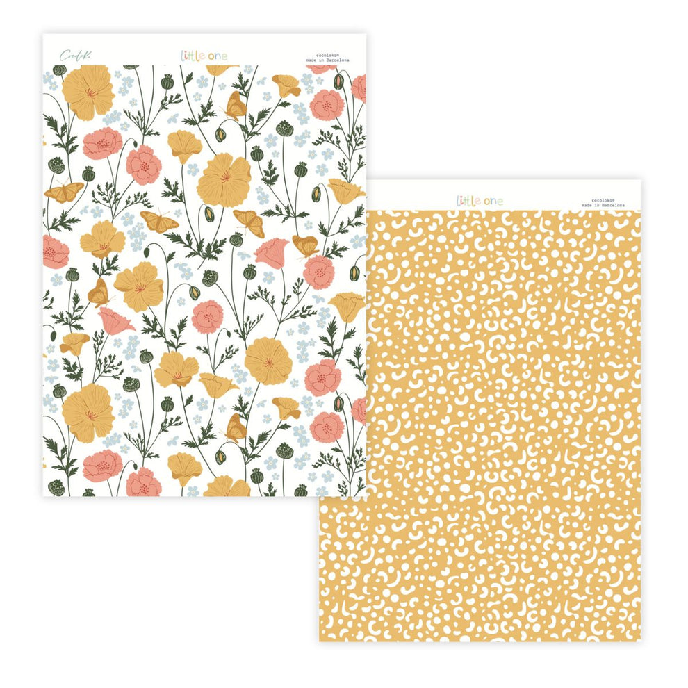 Bloco 24 papéis 6"×8" Little One Cocoloko