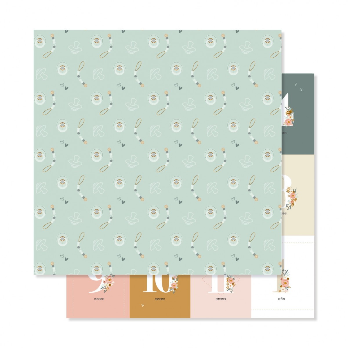 Bloco 36 Papéis BABY M Lora Bailora