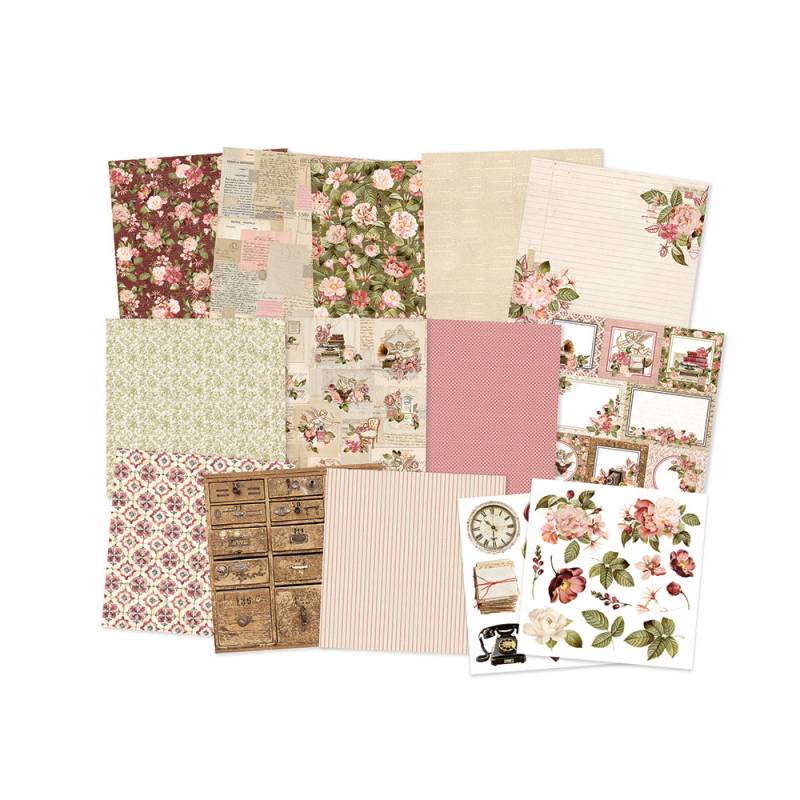 Bloco 6"x6" Love Stories P13 Paper Products