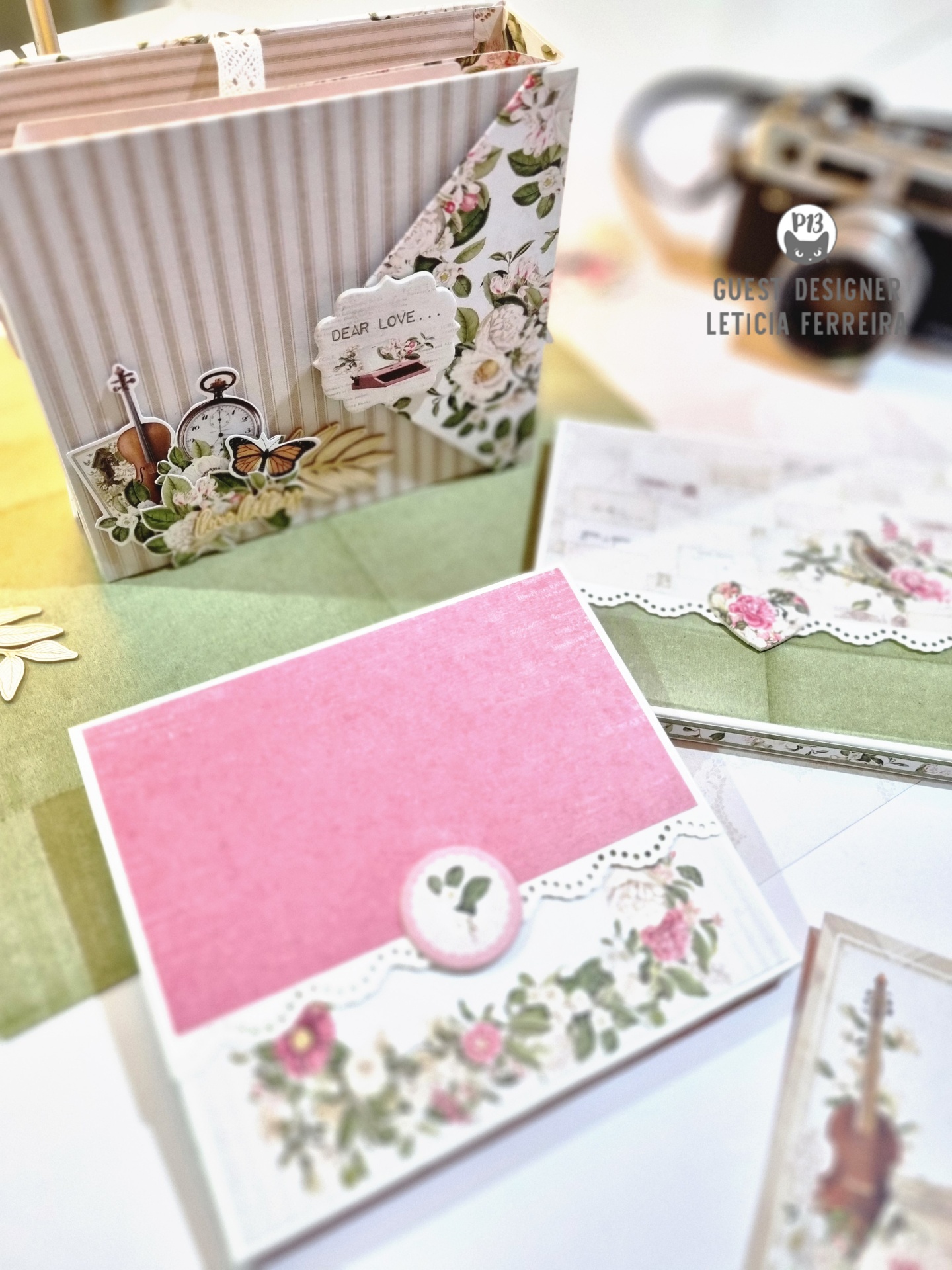 Álbum Fotos Scrapbook Dear Love