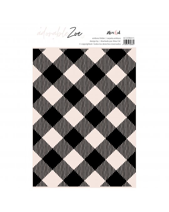 Placa de Embossing VICHY Adorable Zoe 2,0 Alua Cid