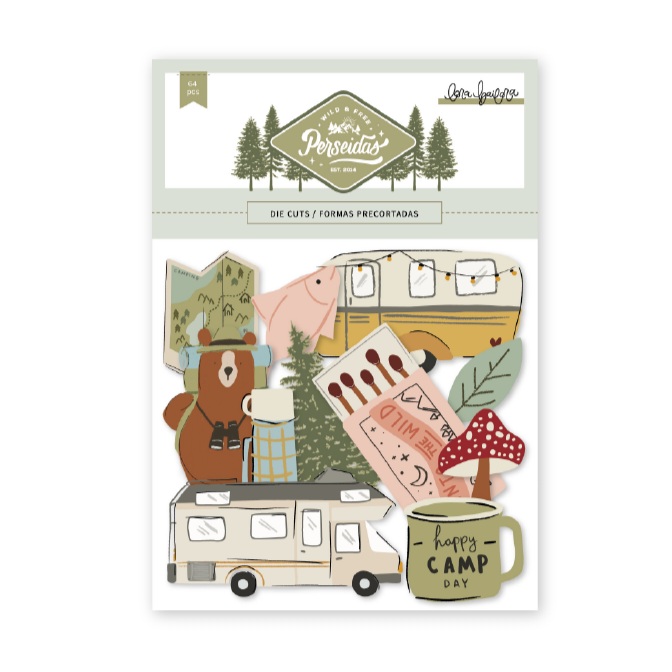 Die Cuts ILUSTRAÇÕES Perseidas Lora Bailora