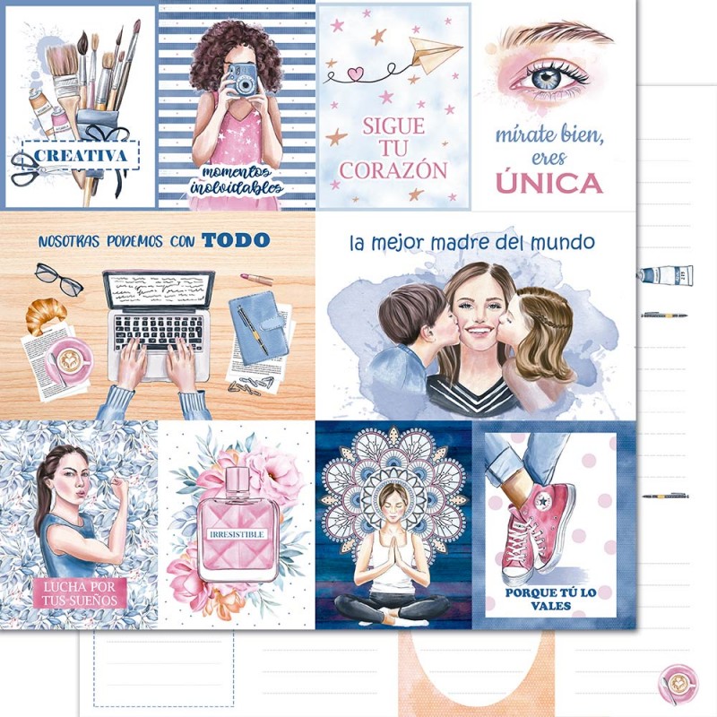 Papel SUPER GIRL - WOMEN'S PLANET Kora Projects