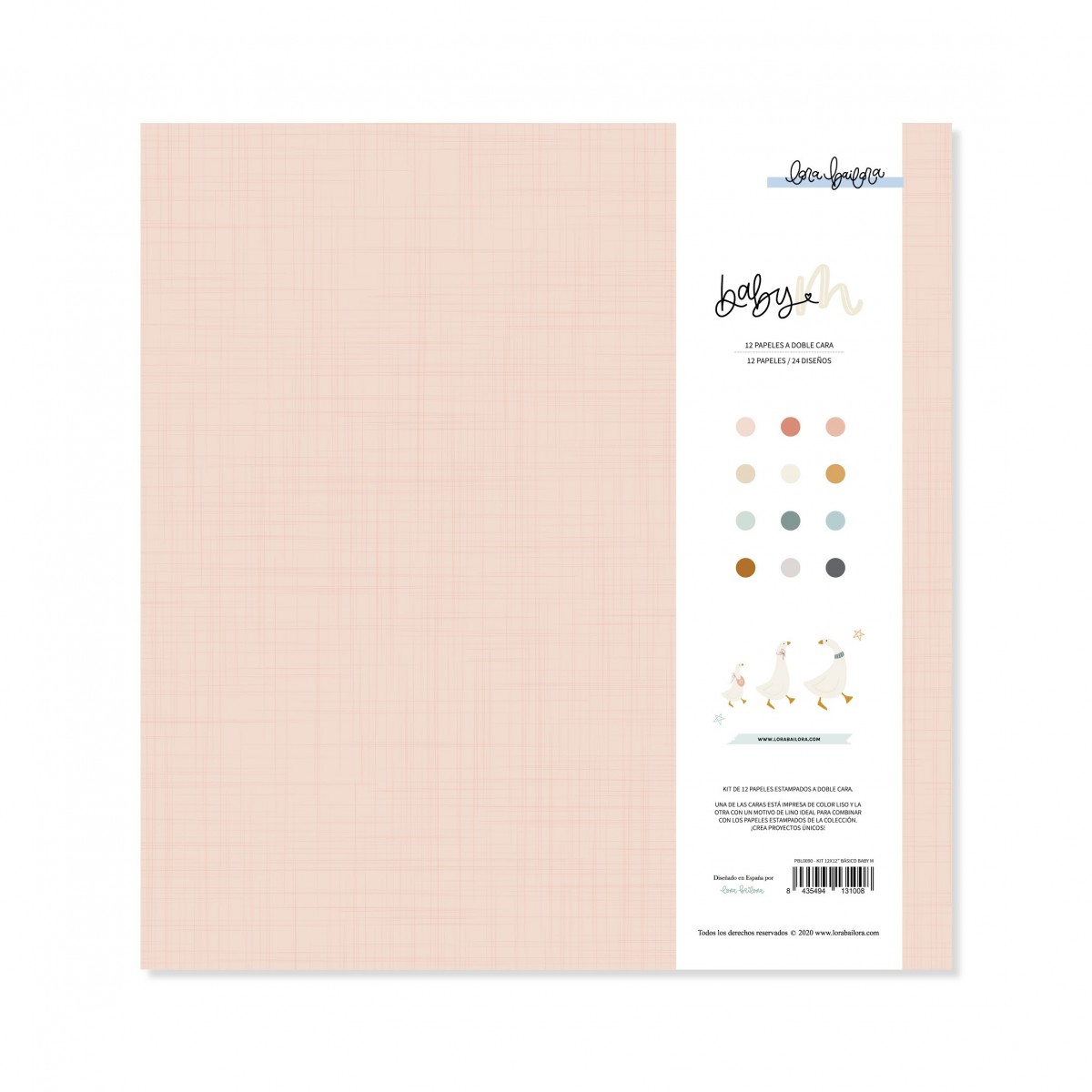 Kit Básicos 12"x12" | BABY M, Lora Bailora