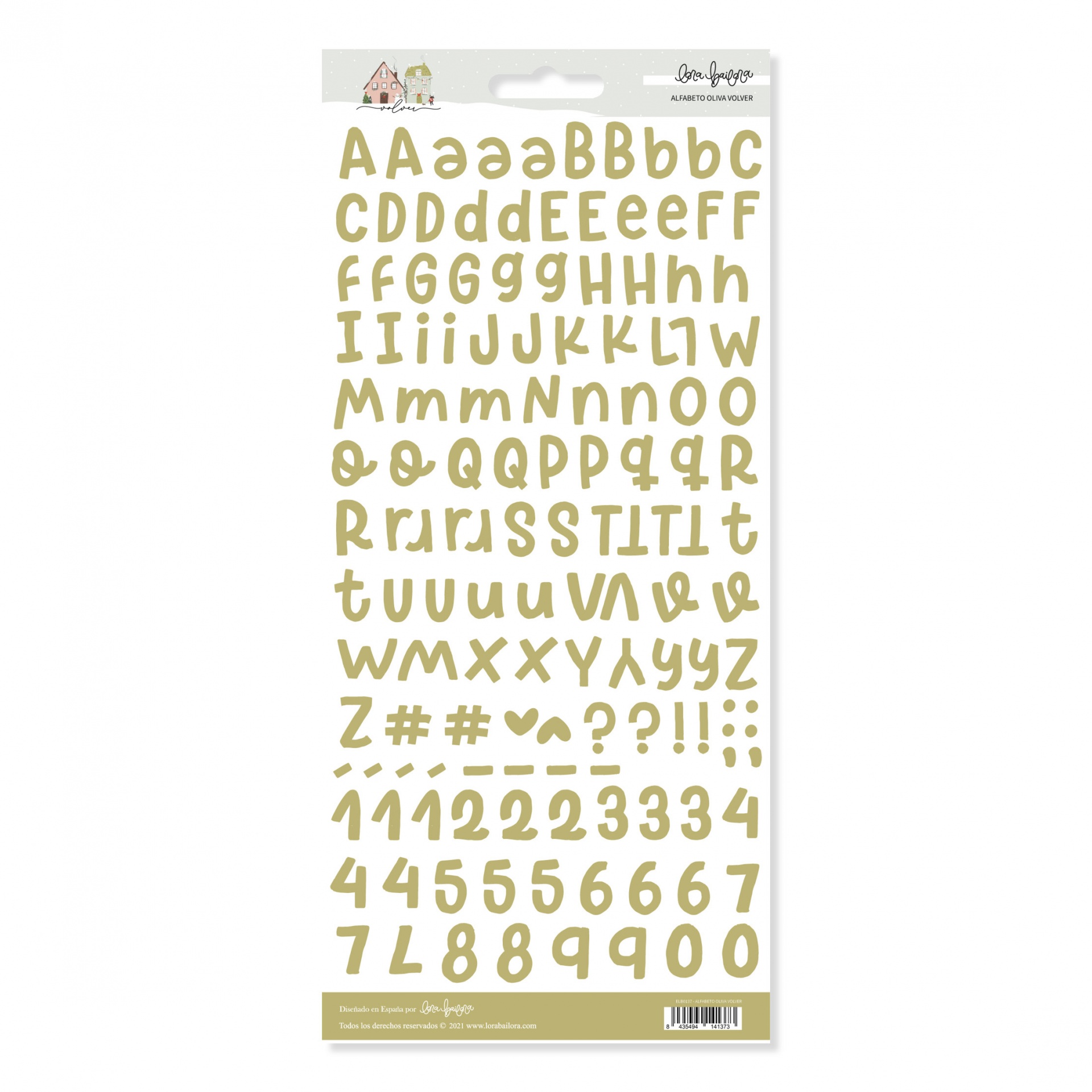 Alfabeto OLIVEIRA Volver Lora Bailora