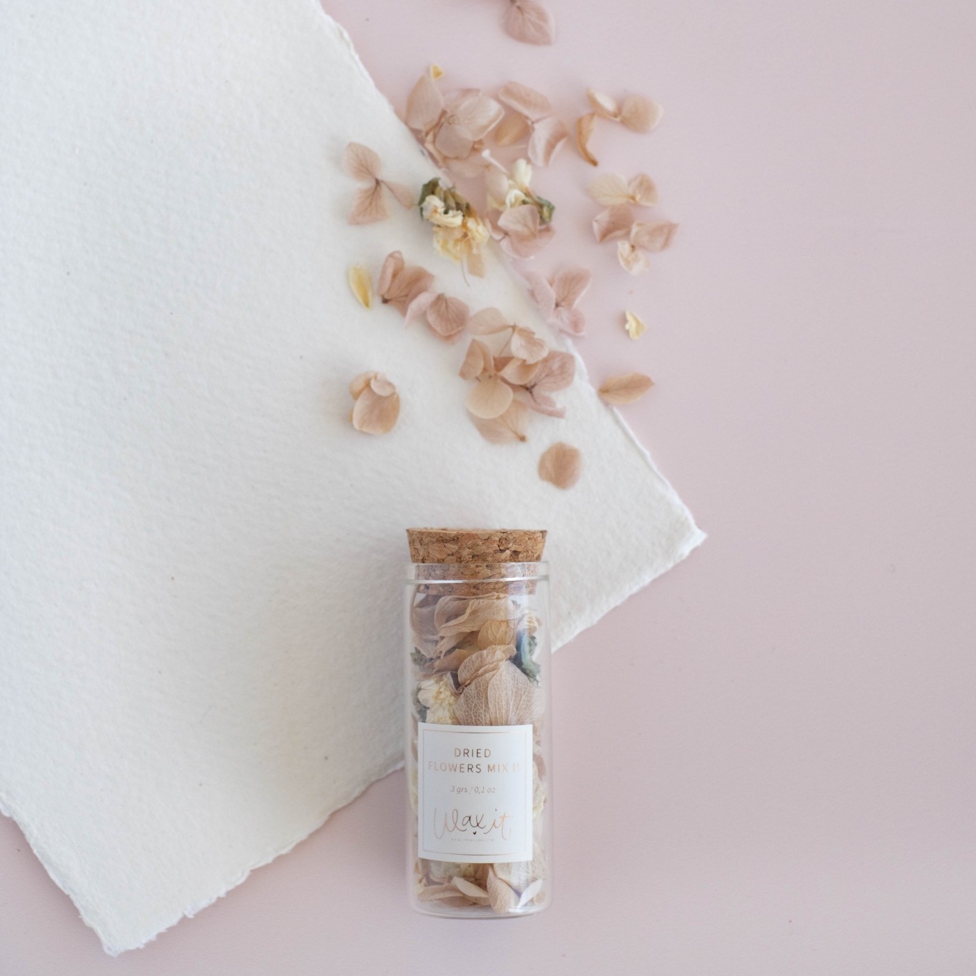 Frasco Flores Secas Mix II para Carimbos de Lacre Wax it