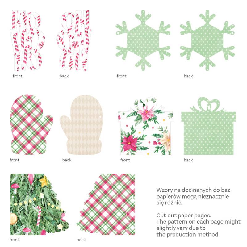 Álbum Base COM Papéis Santa's Workshop P13 Paper Products