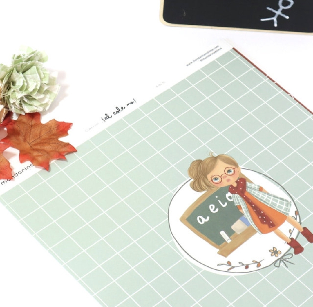 Papéis Al Cole No MandarinaLima