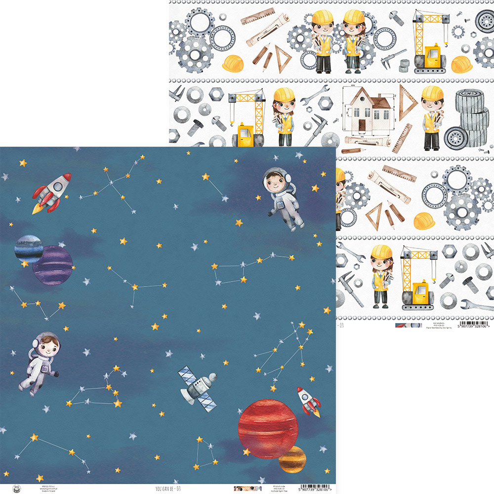 Bloco 12" You Can Be Anything P13 Paper Products