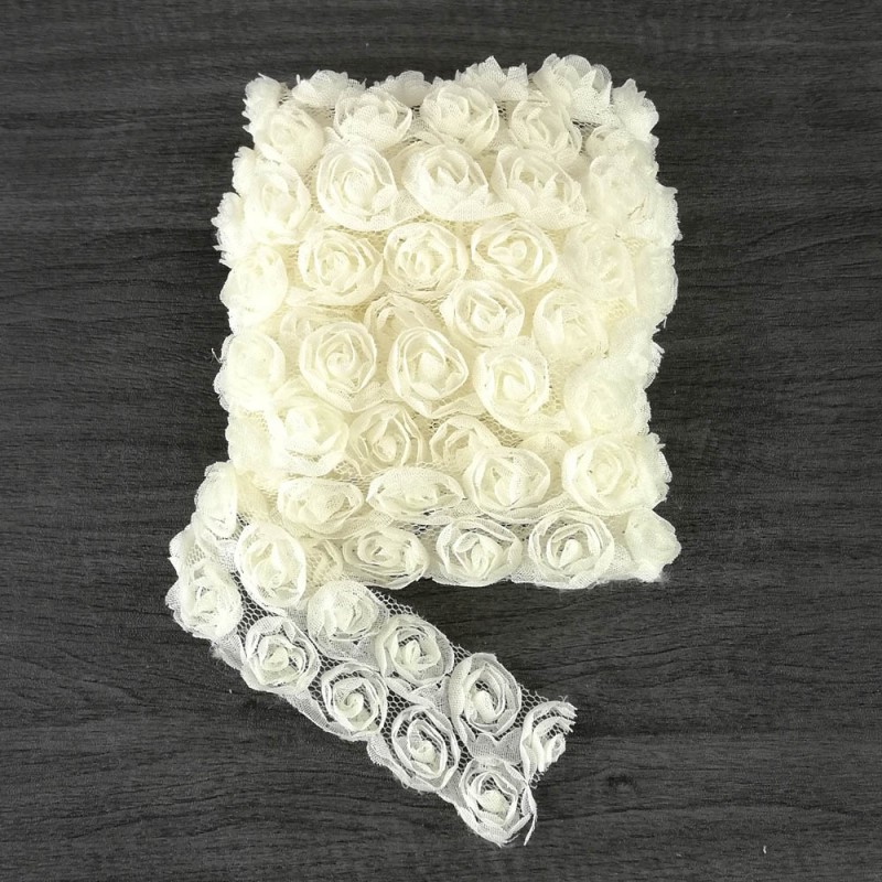 Fita tecido ROSAS CREMA Kora Projects