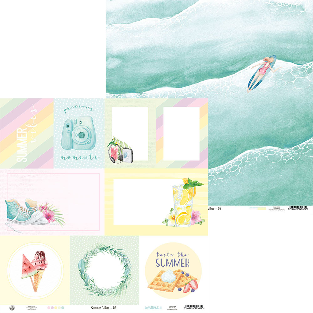 Bloco 12" Summer Vibes P13 Paper Products