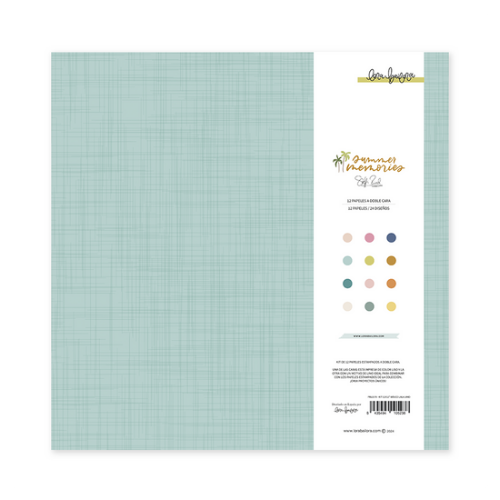 Kit 12 Básicos Summer Memories Lora Bailora