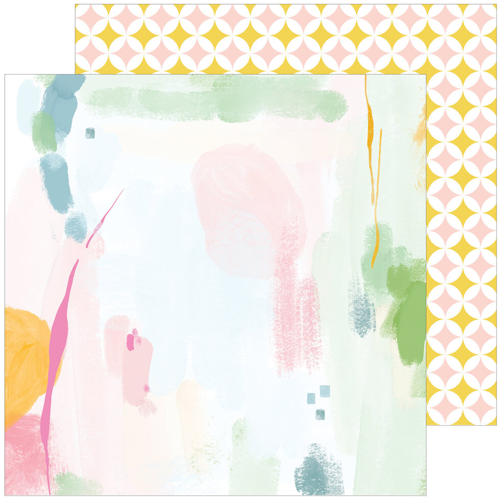 Stack Papéis 12"×12" SPRING VIBES Pinkfresh Studio