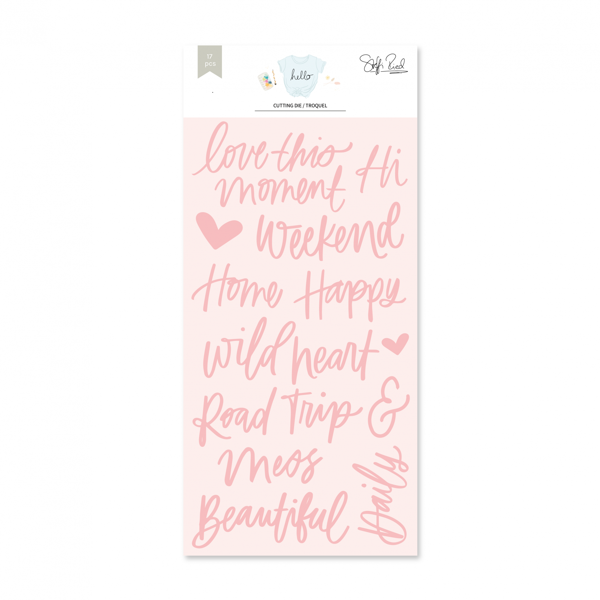 Cortante HELLO WORDS Hello Lora Bailora