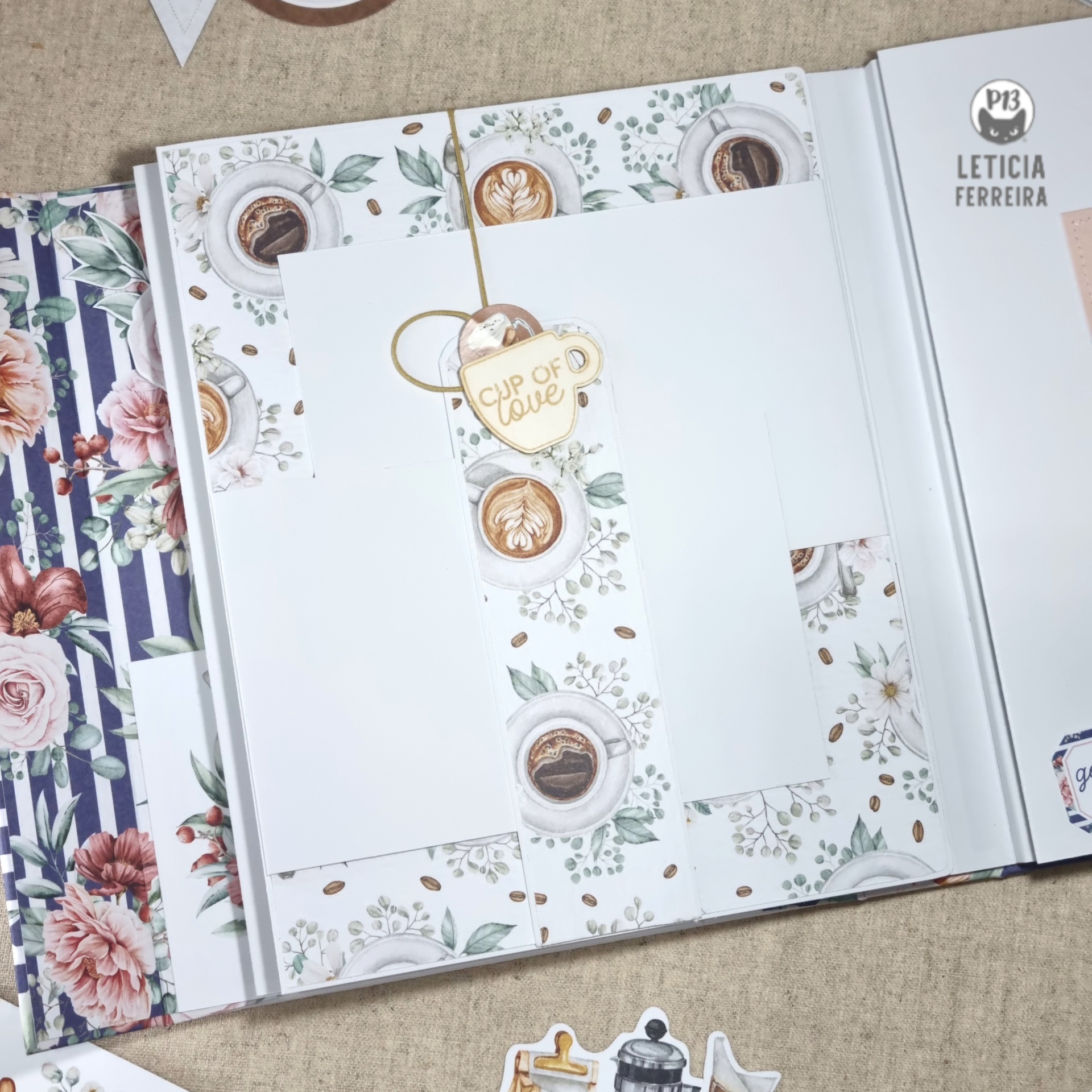 Álbum Fotos Scrapbook Coffee Lovers