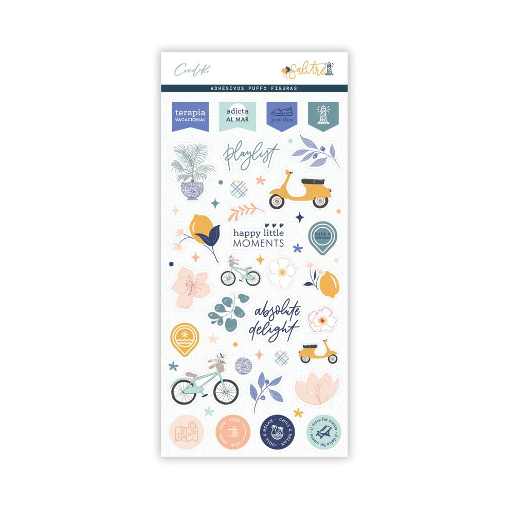 Puffy Stickers Ilustrações Salitre Cocoloko