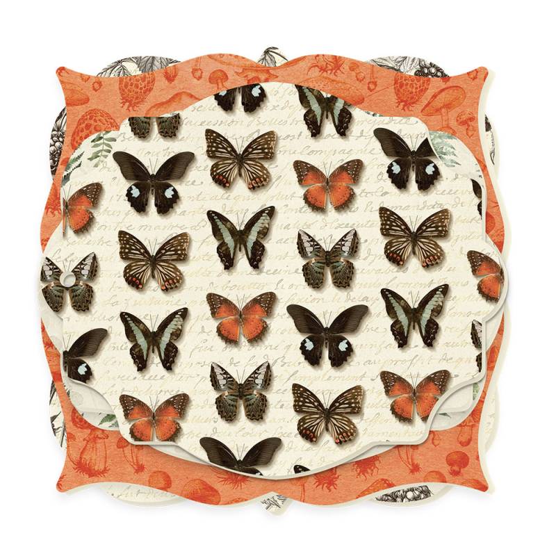 Álbum Base COM Papéis Into The Woods P13 Paper Products